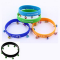 Silicone bracelet with bell